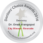 Doctor Choice Award Winner of 2016 - Dr. Orest Frangopol